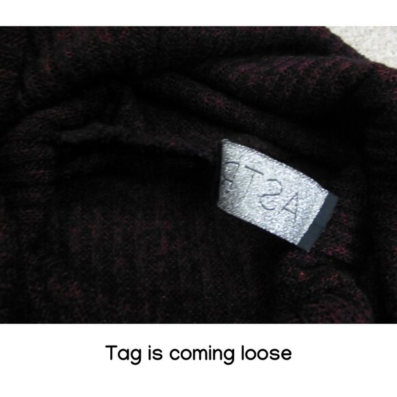 Astr Ribbed Cowl Neck Dress (Size S) - Picture 7 of 14